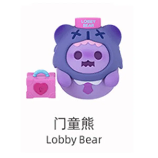 Shinwoo Baby Ghost Bear Hotel Series Action Figure Toys Shinwoo