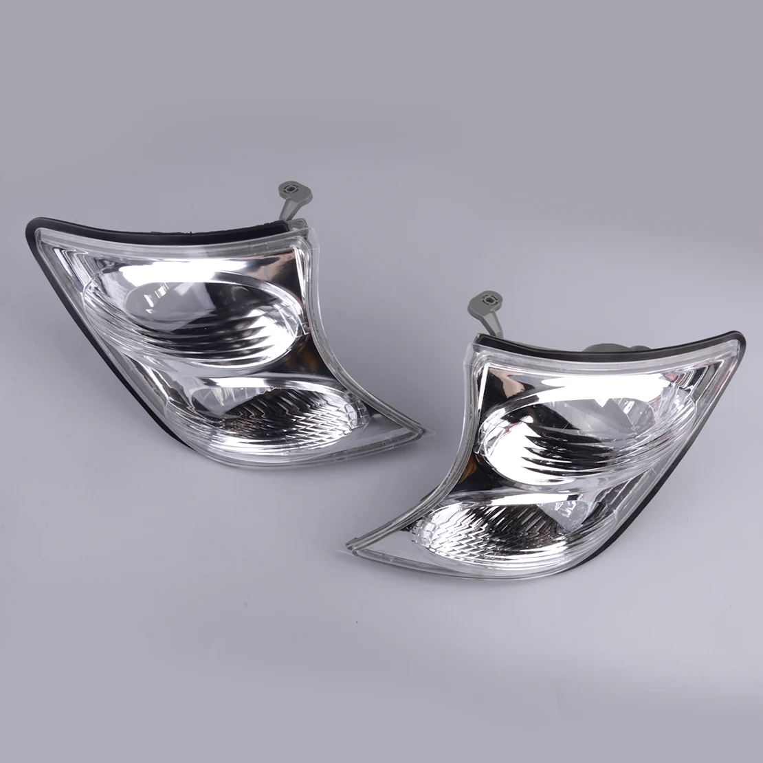 

1 Pair Front Clear Indicator Light Corner Lamp Housing Shell Cover Fit for Nissan Patrol Y61 GU Series 2004 2003 2002 2001-1997