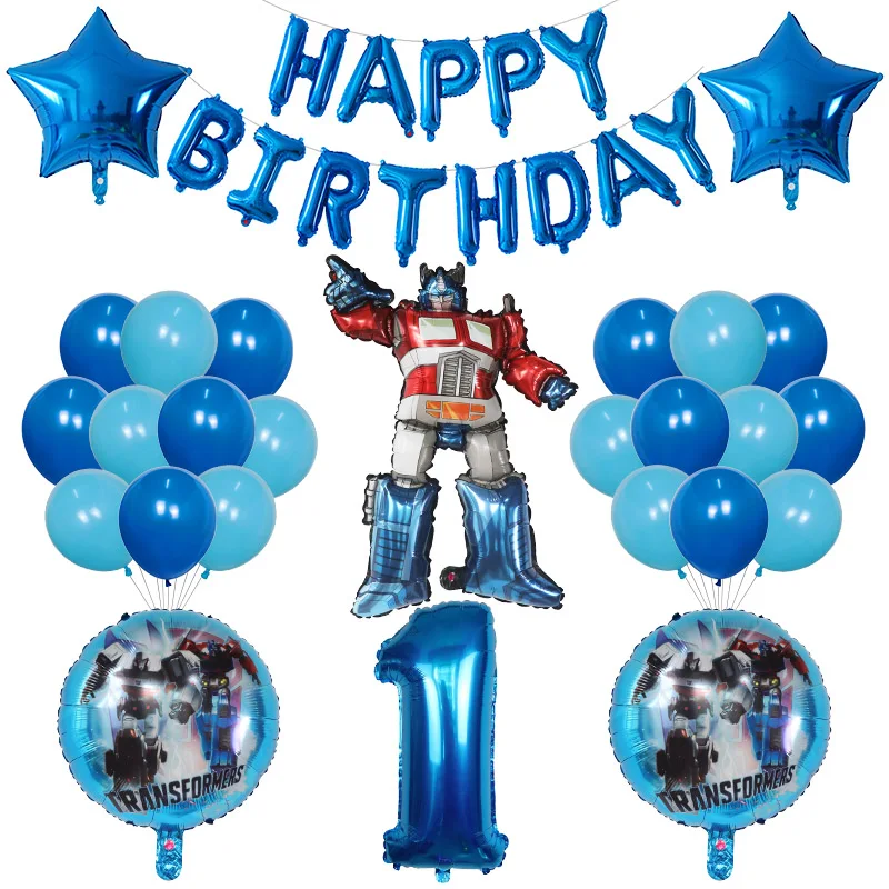 2 Palloncini Per Compleanno In Alluminio – Scritte Happy Birthday E Gift – 90x45 Cm E 90x40 Cm, Adatti Per Elio O Aria - 4