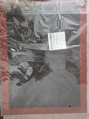 30X40cm Silicone Grill Mat Baking Tray Breathable Cookie Bread Mat Oven Microwave High Temperature Baking Kitchen Tools photo review