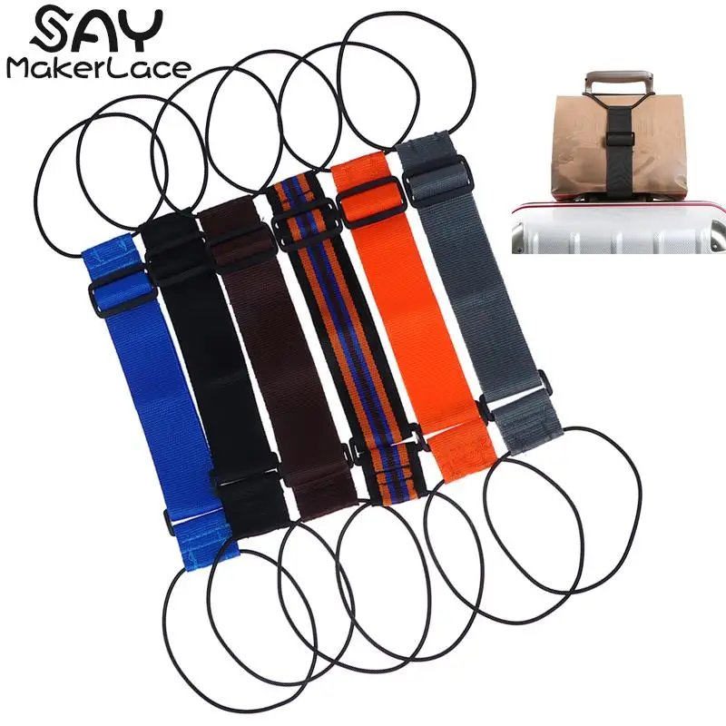 

Suitcase Belt Elastic Adjustable Luggage Strap Carrier Strap Baggage Bungee Luggage Belts Travel Security Carry On Straps