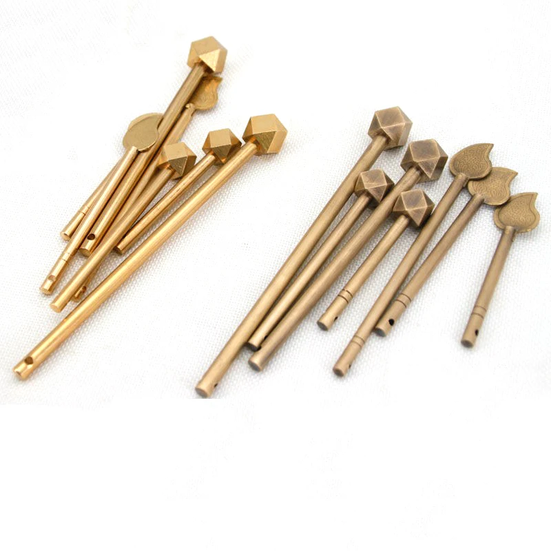 Antique Furniture Fittings Brass Lock Bolt Locking Closure Pin Cabinet Door Box Latch Locking Pin for Furniture