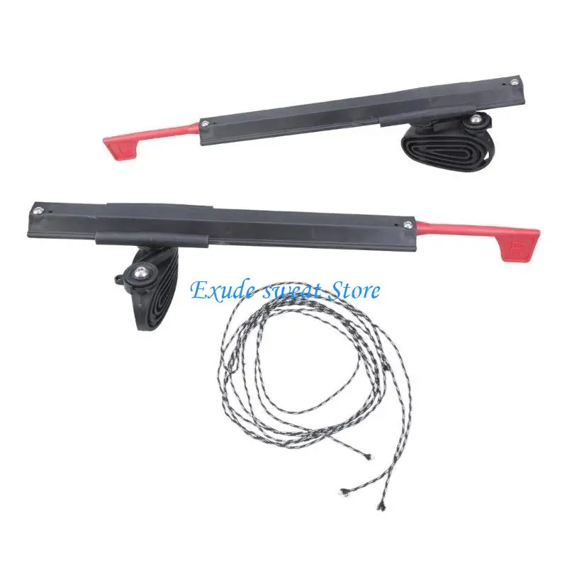 900D 카약 조절 가능한 발판 발 제어 시스템 보트 해양 액세서리