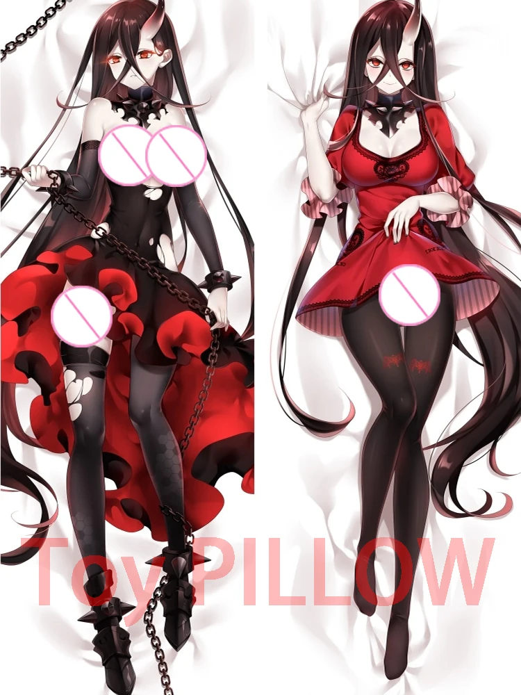 

Dakimakura anime дакимакура Двусторонняя Подушка для тела Dakimakura с изображением водного демона, подушка в натуральную величину, украшение на Хэллоуин и Рождество, подарок