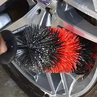 Car Universal Wheel Wash Brush Set Car Tire Rim Cleaning Tools Motorcycle Wheel Wash Brush Auto Detailing Washing Accessories 2