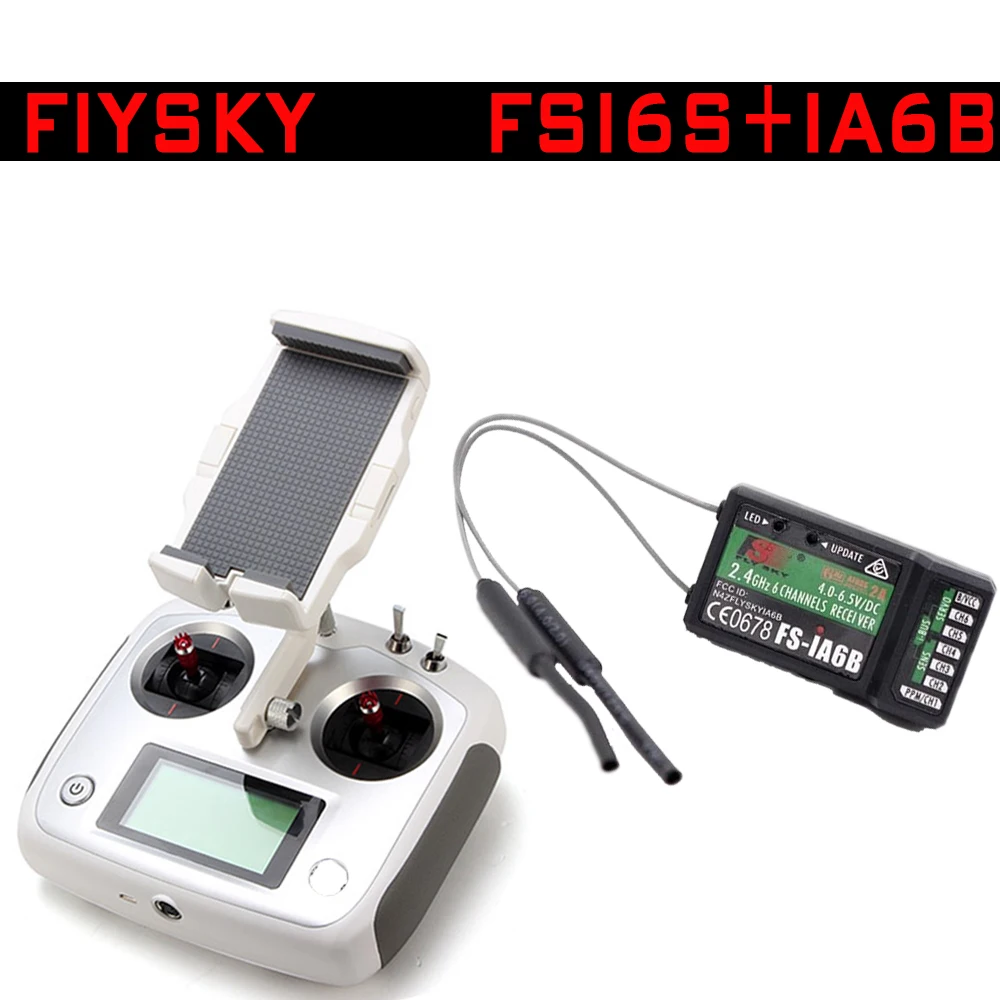 

FLYSKY 2.4G 10CH FS-i6S Transmitter AFHDS 2A with IA6B IA10B Receiver for RC Remote control toys accessories