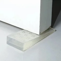 Door Stops Durable Silicone Shock Absorber Front Door Stopper Wedge Doorstop Stop the Floor Hardware Home Improvement