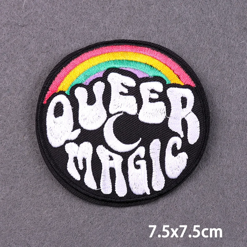 Toppa Ricamata Ferro O Cucitura Orco | Applicazione Per Cucire/Stirare Patch Fantasy | Adesivo Mostro Verde Per Tessuti | Dimensioni: 75x75mm - Foto 12