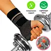 Copper Gym Wrist Support Professional Sports Wristband Safety Compression Gloves Wrist Protector Arthritis Sleeve Palm Bracer 3