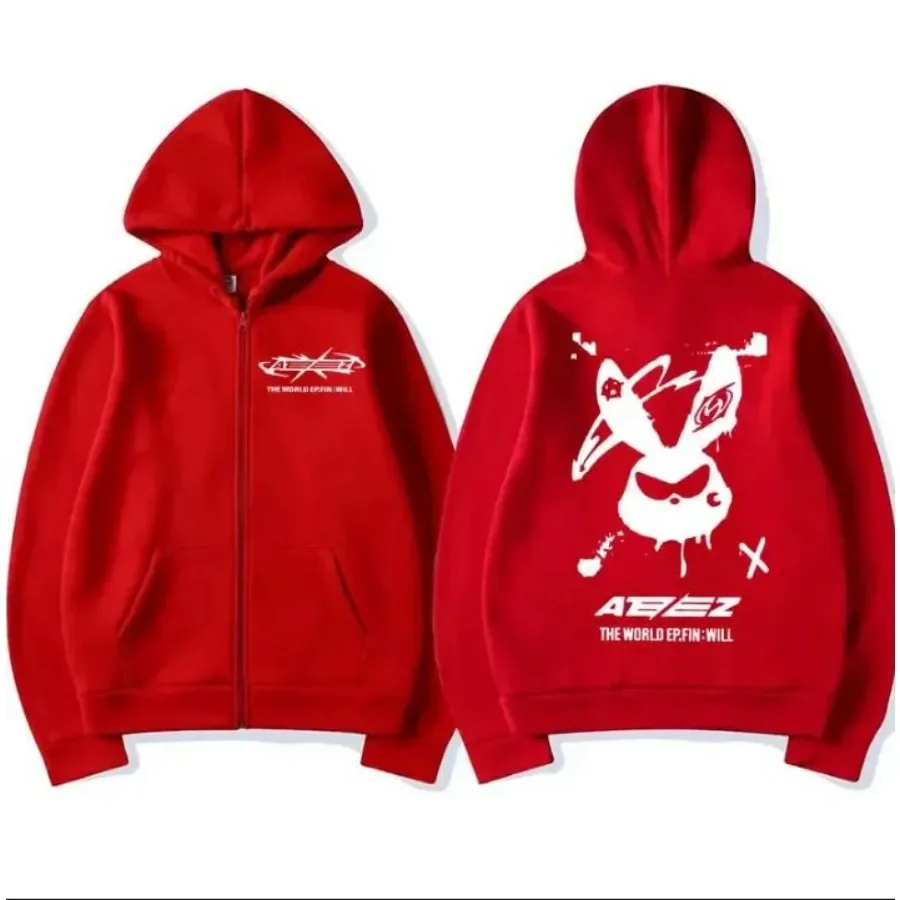 【新品未開封】milet ASIA TOUR 2024 Hoodie L Ateez 2024 World Tour Towards The Light Will To Power Zip Up