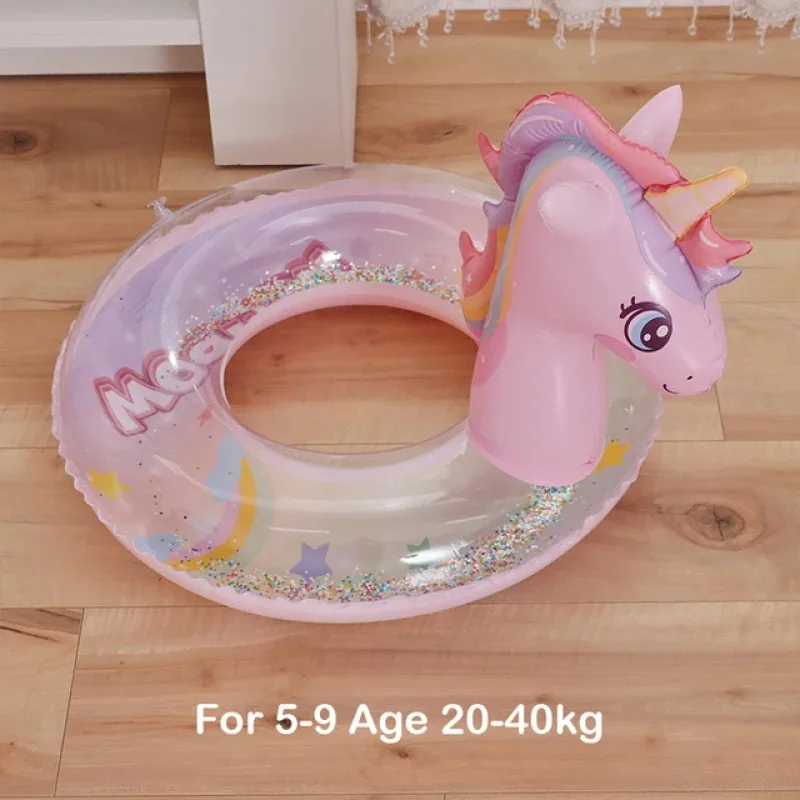 Inflatable Swim Ring Pool Floats for 5-9 Years Old Kid Water Amusement Baby Swim Tube Water Play Supplies Float Seat Baby Floats 6