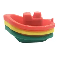 4pcs Boat Bathtub Swimming Water Play Toy Floating Ship Bathroom Educational Toy for Shower 2
