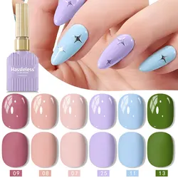 Premium Gel Nail Polish Set for Salon - Grade At - Home Manicures - 6 Pieces (JWYTA)