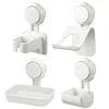 Suction cup hanging soap box Hotel hotel household soap shelf suction cup series 6