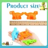 Cartoon Dinosaur World Dough Mold Set For Kids Play Dough Tools Plastic Molds Kits Children DIY Craft Toys Presents Party Favors 4