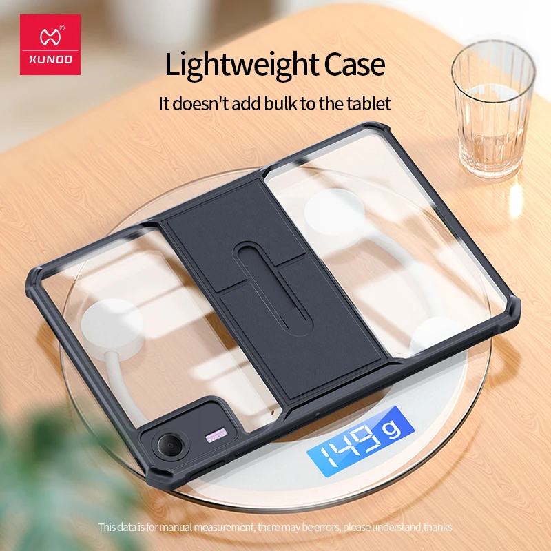 Xundd Case For Xiaomi Redmi Pad SE 4G 8.7 Inches Tablet Cover Airbag Shockproof-with Invisible Stand Lend Protection Case