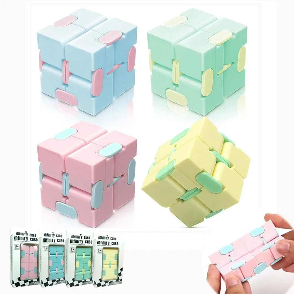 1PC Cube Toy Infinity Magic Cube Relieve Stress Fidget Antistress Anxiety Goods