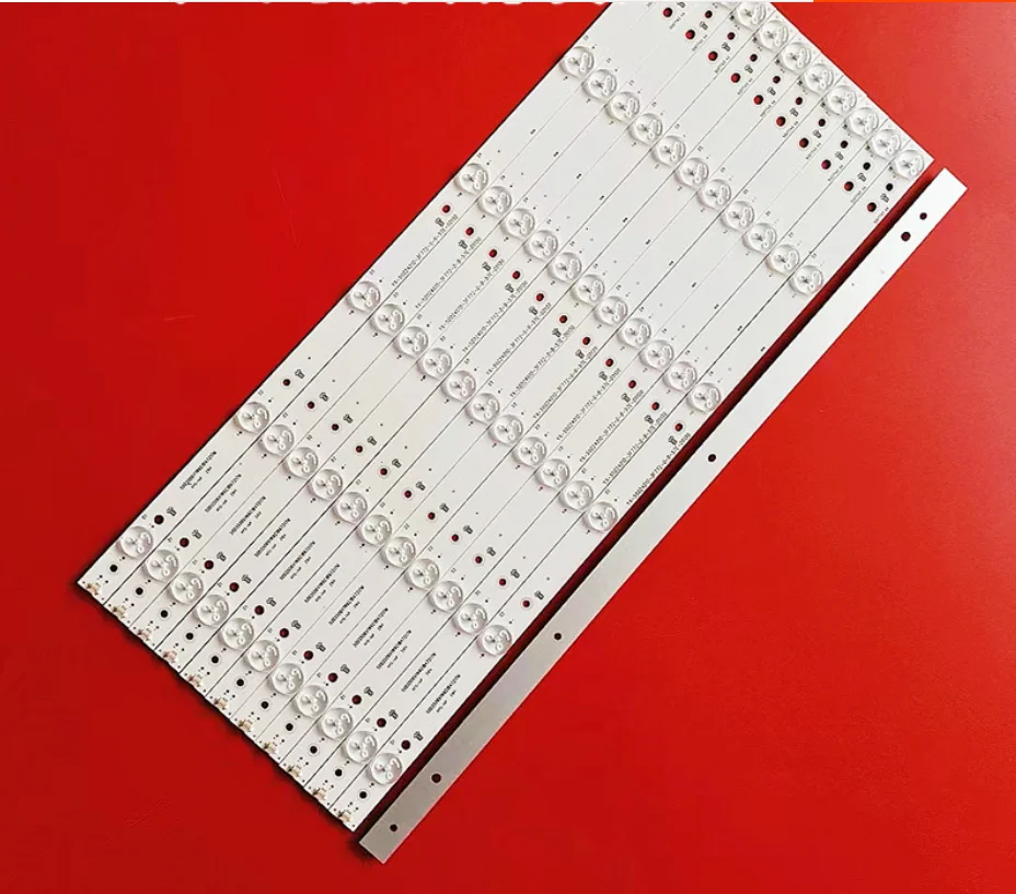Lot 6led6v 472 mm Led Backlight Tiras para E50-c1 D50u-d1 D50-d1 500tt43 v3 v4 Evtlbm500p0601-dn2 Novo 12 Pcs