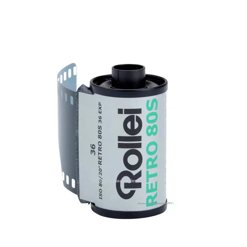 1-10Rolls Rollei Retro 80s 135 35mm Black and White Negative Film Camera Film 36 Exposures For Fujifilm Kodak 35mm Film Camera