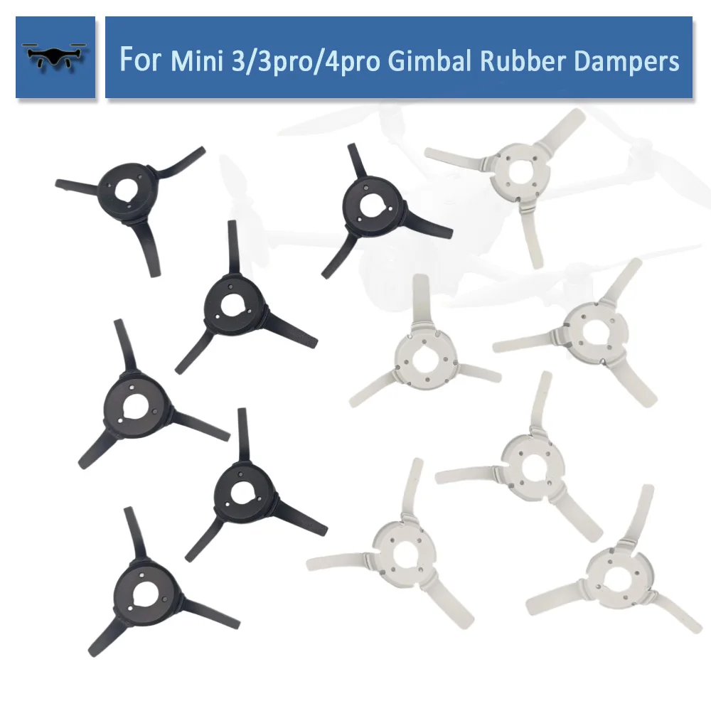미니 3/3 프로/4 프로 캠핑용 1-100쌍 짐벌 충격 흡수 장치 미니 4 프로 액세서리용 고무 볼 교체 수리 부품