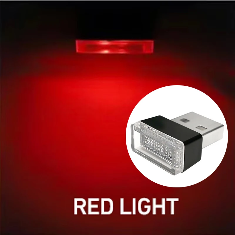 ตัวเลือกสินค้า ไฟ LED ตกแต่งรถยนต์ USB สีสวย ใช้งานง่าย
