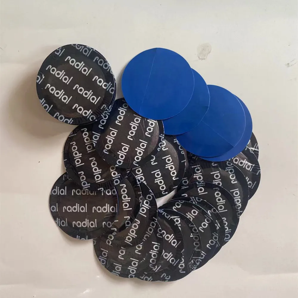 Zhengmy 40-Piece Tire Patch Repair Kit - 2.56x3.15 & 3.15x4.7 Inch Rubber Patches For Bike, Motorcycle, Vehicle - View #11