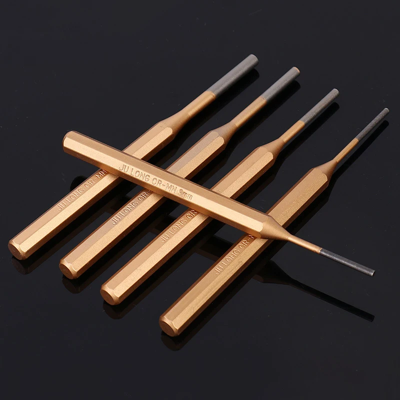 567PcHighHardnessCylindricalChiselRoundHeadCenterPunchChisel