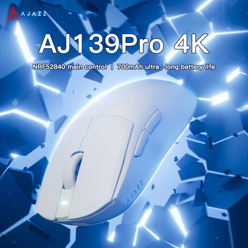 Ajazz AJ139PRO 4K Wireless Mouse 4000HZ 26000dpi I Wired Gaming