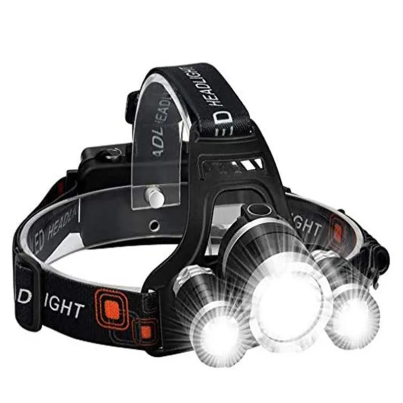NEW Light from the led head lamp holder put type helmet miner's multi-functional waterproof flashlight fishing head lamp