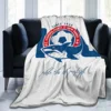 Hapoel Haifa All Season Fleece Blanket Throw Ultra Soft Flannel Blanket Digital Printed Premium Fluffy Microfiber Fleece 1