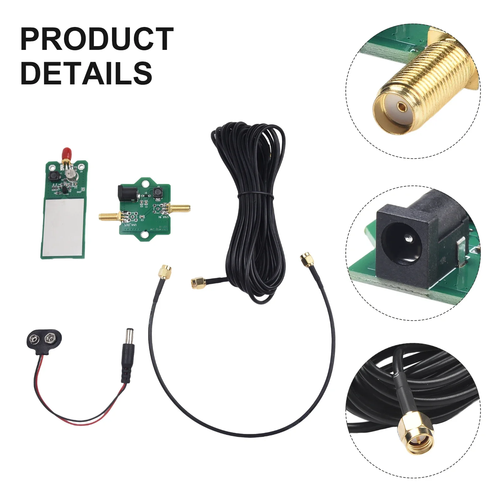Parctical Mini Whip Active Antenna Modules Easy Installation MiniWhip Shortwave Versatile Antenna For Ore Radio