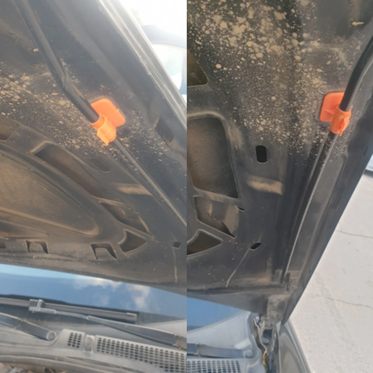 Auto Roomster Haube Motorhaube Stange Bleiben Halterung Schnalle Clip Für Skoda Fabia Octavia MK2 2004-2010 2011 2012 2013 1U 0823570 Ein Kunststoff – Detail 7