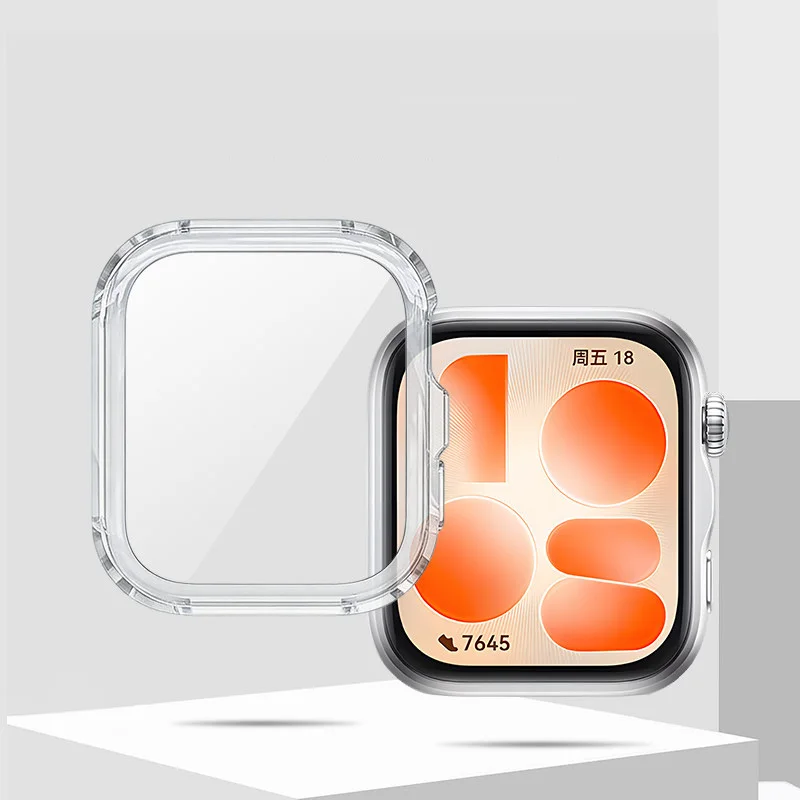 Premium TPU Screen Protector Case: Full Cover Protective Frame Bumper for Smartwatch Accessories