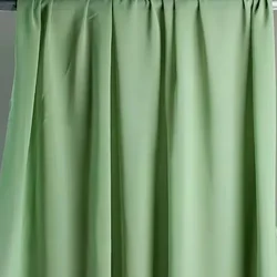 Elegant Green Chiffon Georgette Fabric for DIY Fashion & Decorations (Avocado Green)