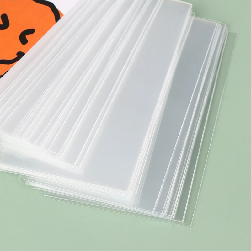 50pc S/M Transparent CPP Sleeves Photocard Protector for Idol Card