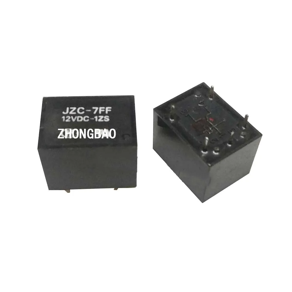 

5PCS Relay JZC-7FF-12VDC-1ZS 5PIN 10A DC12V