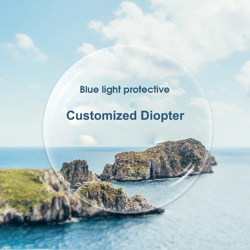 Lenti ottiche per miopia con blocco della luce blu Anti-blu lenti