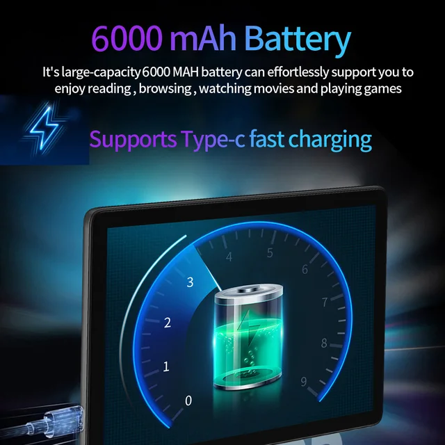 Новые 10,1-дюймовые планшеты Android Google Play Octa Core 8 ГБ ОЗУ 128 ГБ ПЗУ Dual SIM 4G LTE Телефонный звонок Bluetooth WiFi GPS Планшетный ПК 6