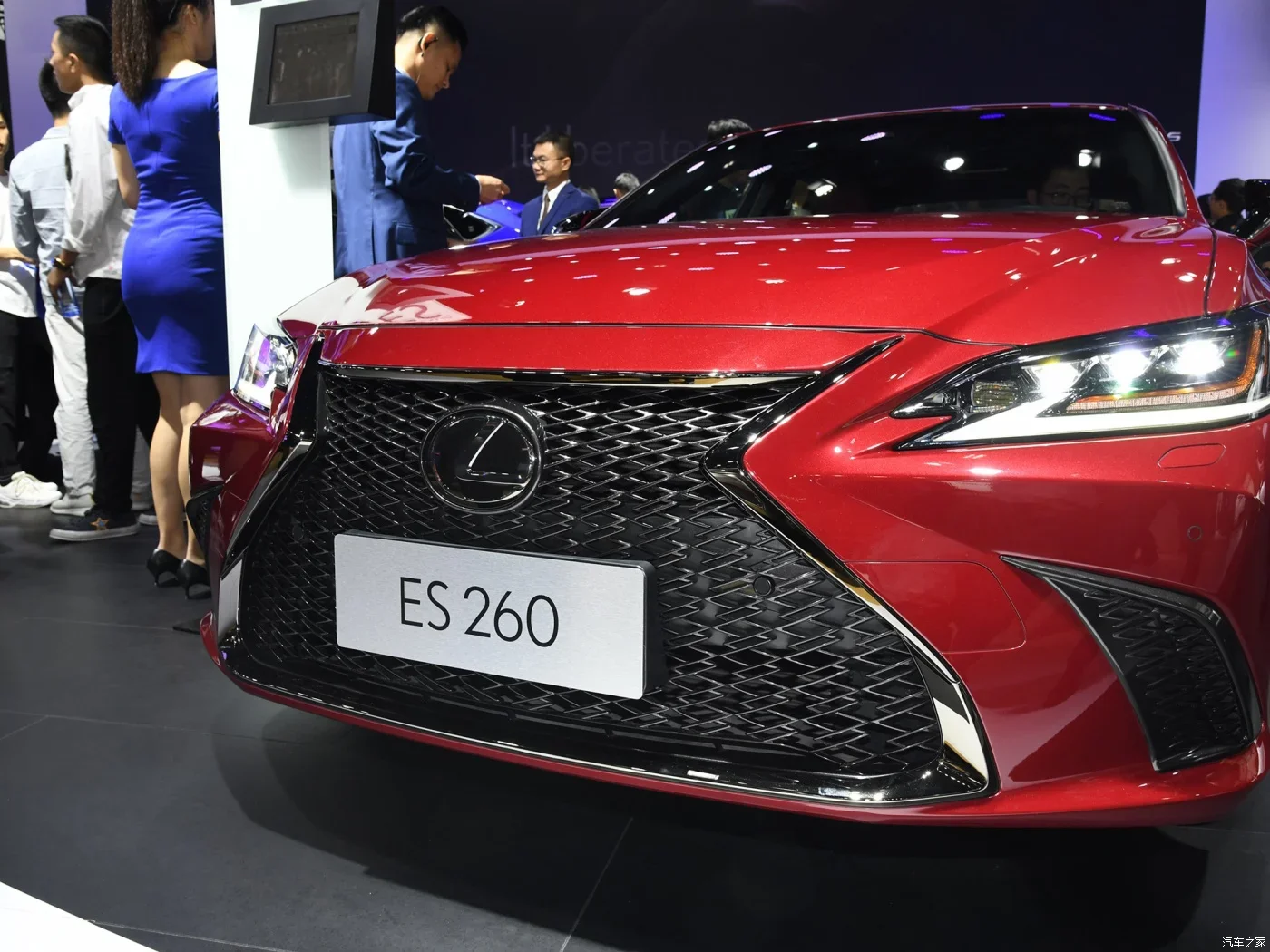 Suitable for-Lexus ES200 260 300H mid-grid grille ES300H car modified front