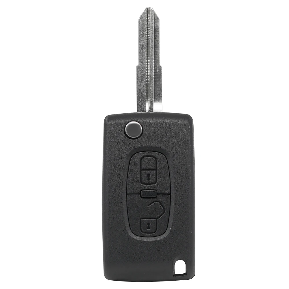 Car Key Case Remote Key Shell Replacement Flip Case For Peugeot 4007 ET 4008 Citroen C-Crosser C4 Aircross 2 B