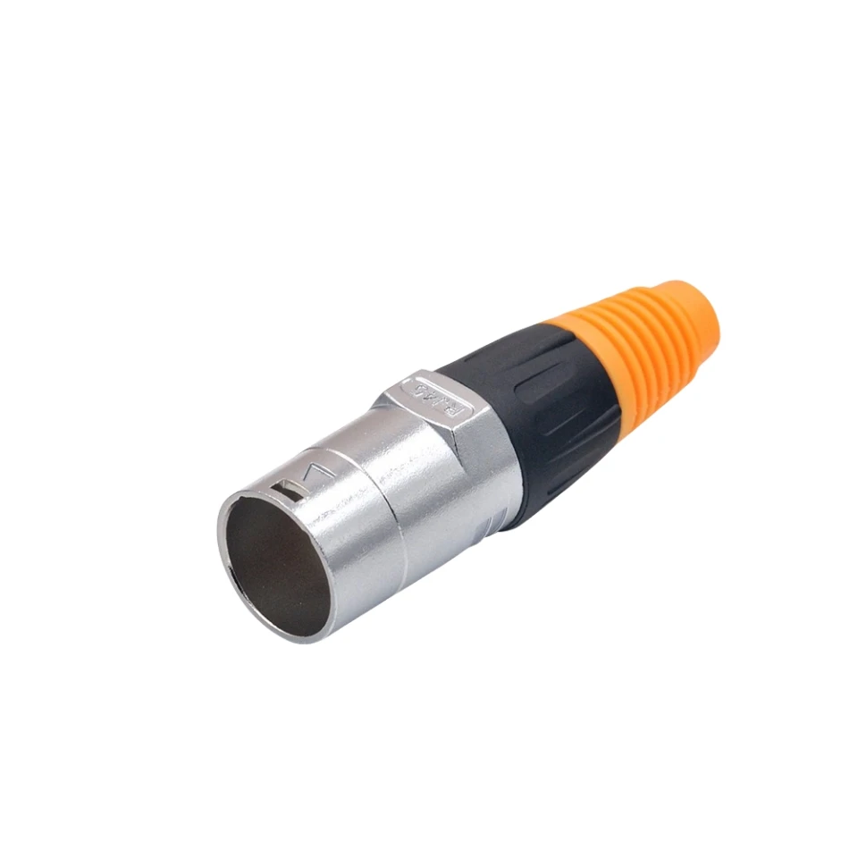 Connecteur RJ45 Étanche IP65 - Jaune - Montage Panneau - Universel - Neuf Avec Garantie 1 An