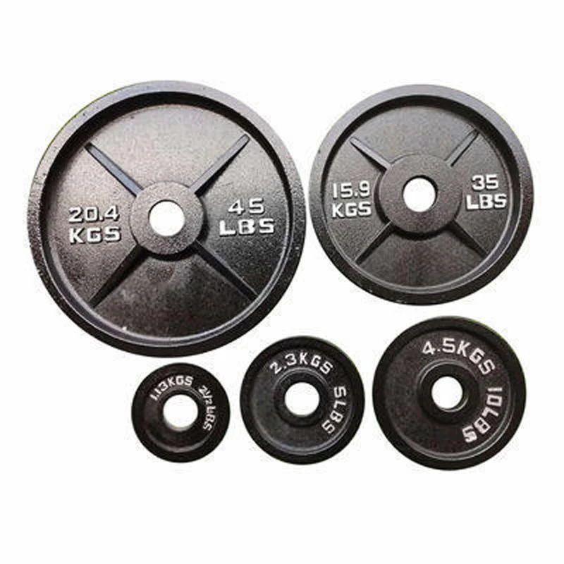 

Power Training Cast Iron Grey Black Paint Home Gym adjustable kg dumbbell barbell set gym weight plates