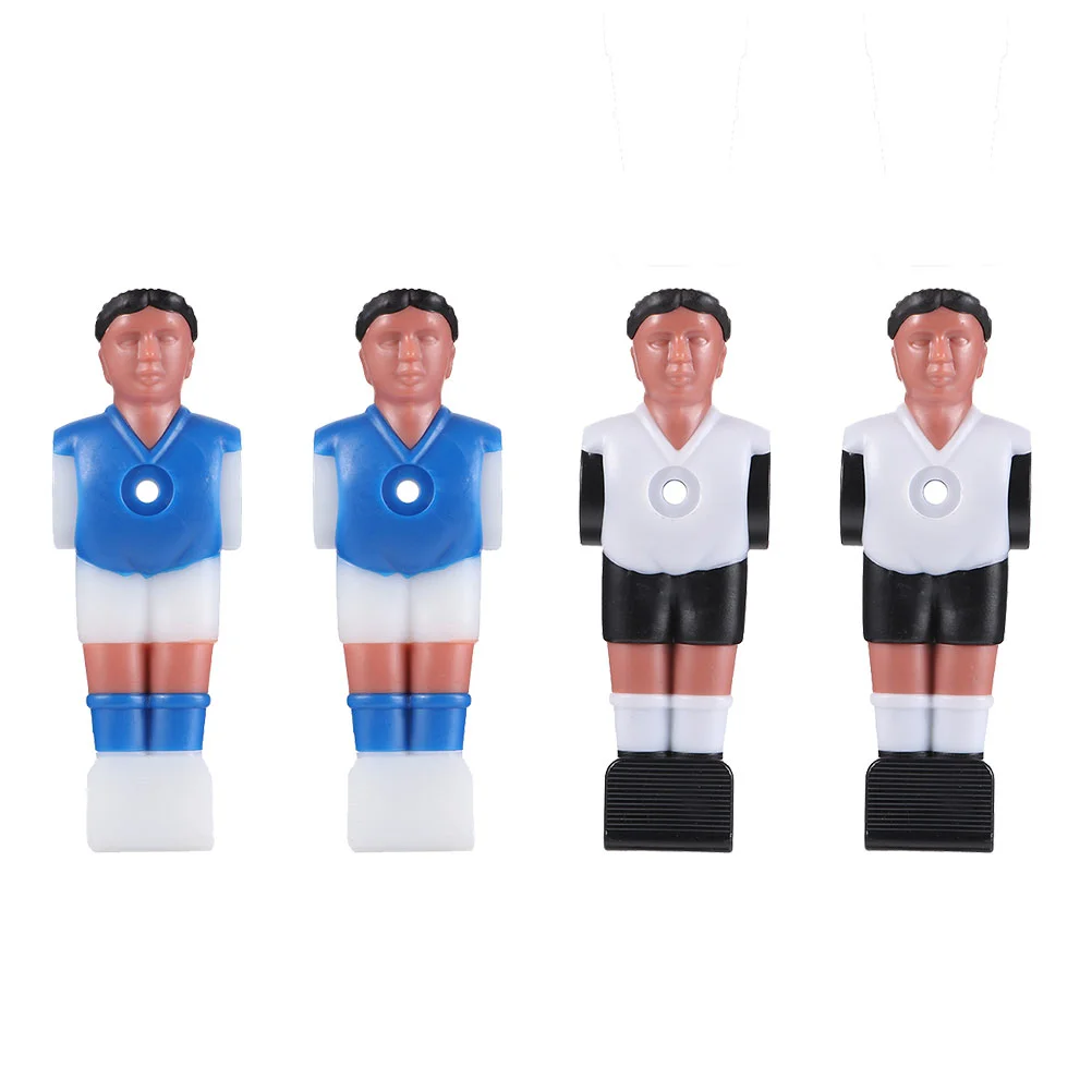 4 Pcs Accessories Football Table Child Kids Toys Foosball Replacement Resin Soccer Game Player