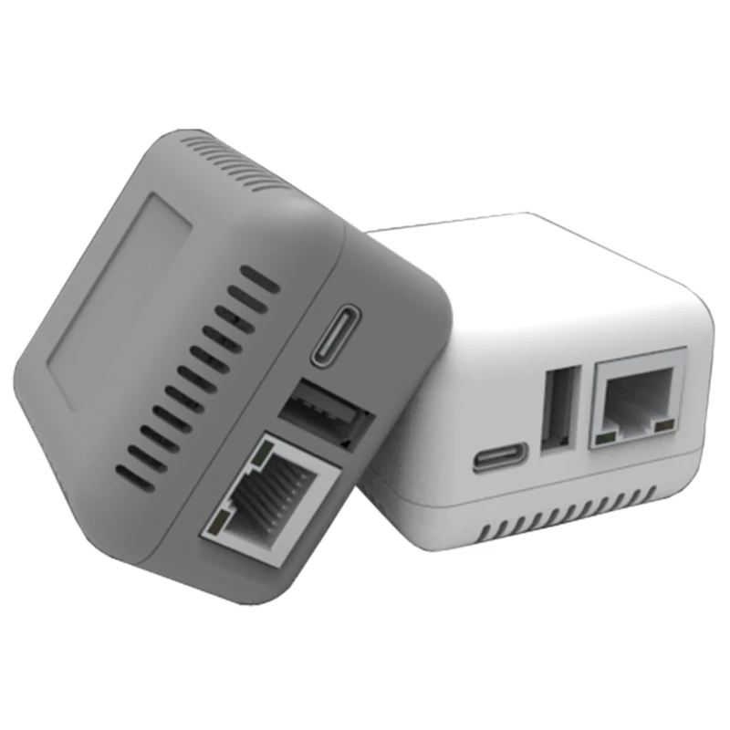 WiFi Wireless Print Server Networking USB 2.0 Port Fast 10/100Mbps RJ-45 LAN Port Ethernet Print Server Adapter