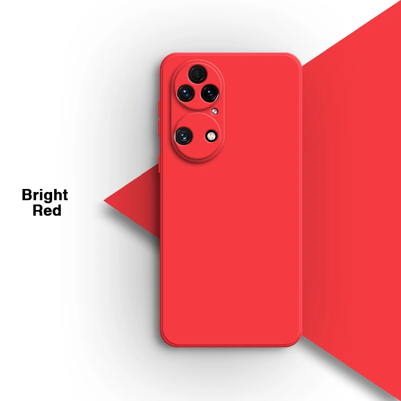Shockproof Premium Liquid Silicone Gel Phone Case - High-Quality Soft Back Cover