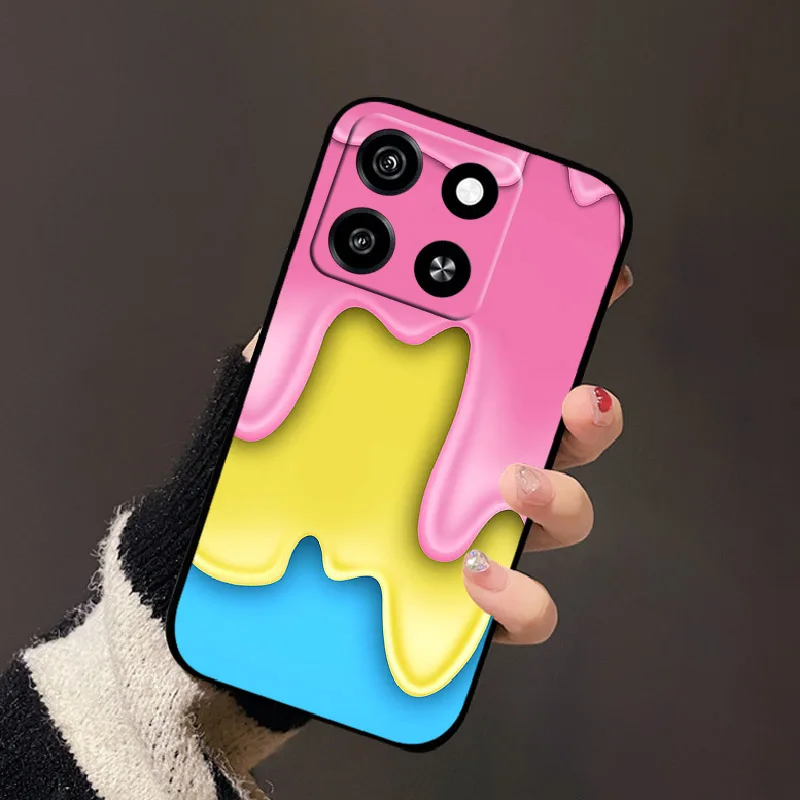 Fashionable Shockproof Silicone TPU Case - Soft Back Cover with Bumper Protection