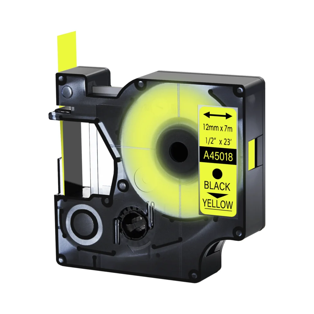 Greencycle 5PK 9/12/19mm Label Band 45010 45021 45013 Kompatibel für Dymo D1 Bänder für Dymo label Maschine 450 350 250 100 – Detail 11
