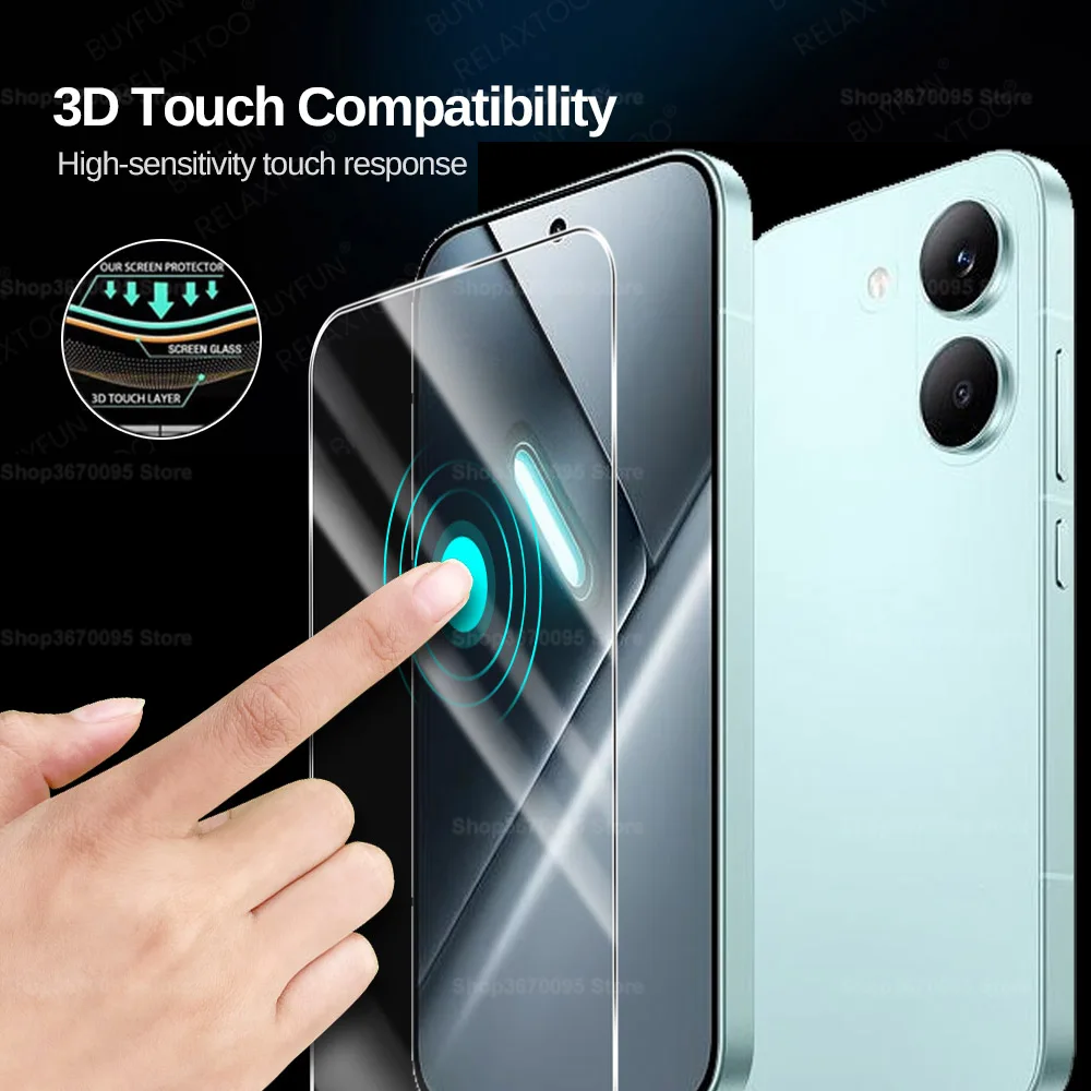 Premium Tempered Glass Protector for Xiaomi Poco Series - Camera and Screen Protection