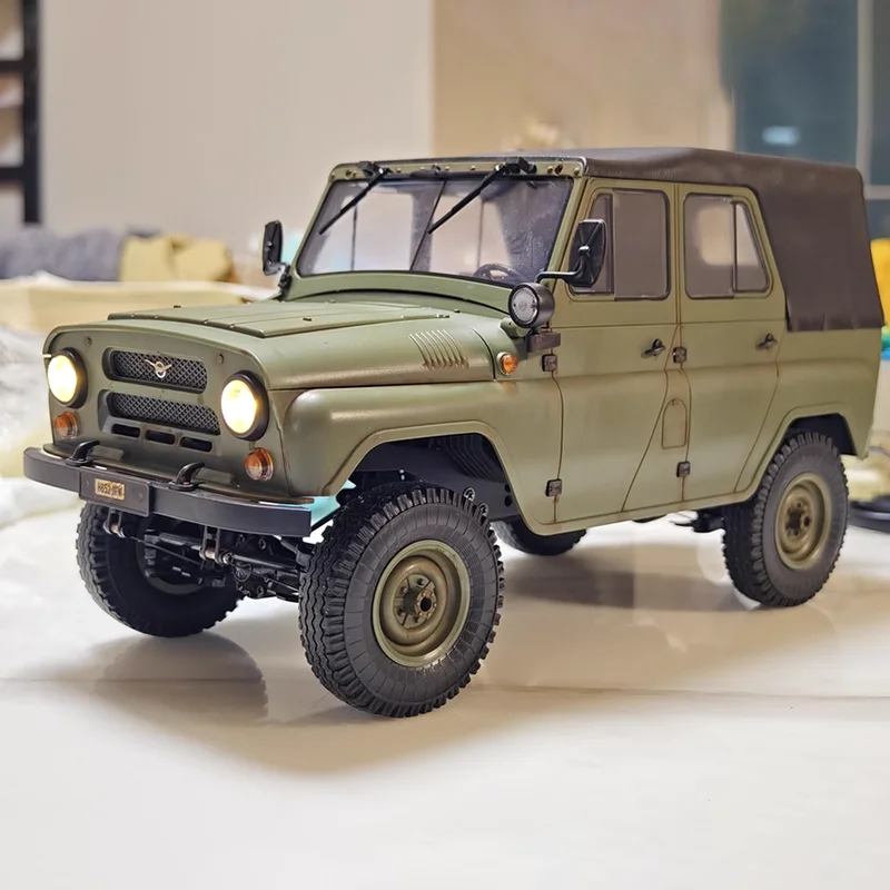 1:12 WPL Green C94 Children Four-Wheel Drive Climbing Off-Road Vehicle Model Electric Car Remote Control Truck RC Toy Xmas Gift