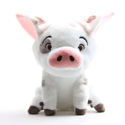 Cute 22cm Moana Inspired Pua Pig Plush Toy - Adorable Soft Stuffed Animal - 22CM (WHITE)
